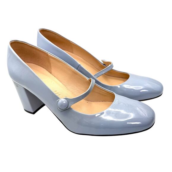 Maisie Mary Jane heels in Italian patent leather item BP313 - Picture 2 of 12